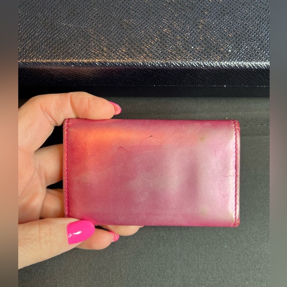 Authentic Pink Prada Key wallet - Picture 2 of 10